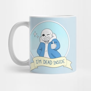 Undertale- Sans "I'm Dead Inside" Mug